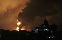 Пожар на НПЗ Чилакап в Индонезии