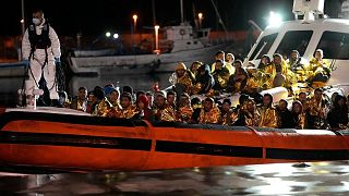 قایق مهاجران در ایتالیا