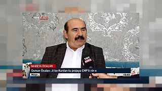 TRT Kürdi'ye çıkan Osman Öcalan   -   ©  TRT Kürdi