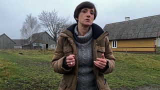 Valérie Gauriat im Dorf Bohoniki nahe Sokółka