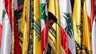 پرچم حزب الله لبنان/ عکس آرشیوی است