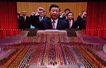 مراسم صدمین سالگرد حزب کمونیست چین در پکن
