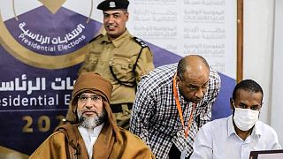 سيف الإسلام القذافي نجل الزعيم الليبي المقتول معمر القذافي.