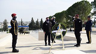 Ο υφυπουργός Εθνικής Άμυνας, Νίκος Χαρδαλιάς, στην Κύπρο