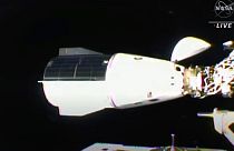 L'amarrage de SpaceX Dragon à la Station spatiale internationale, le jeudi 11 novembre 2021