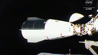 L'amarrage de SpaceX Dragon à la Station spatiale internationale, le jeudi 11 novembre 2021