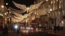 London lights up for the Christmas season