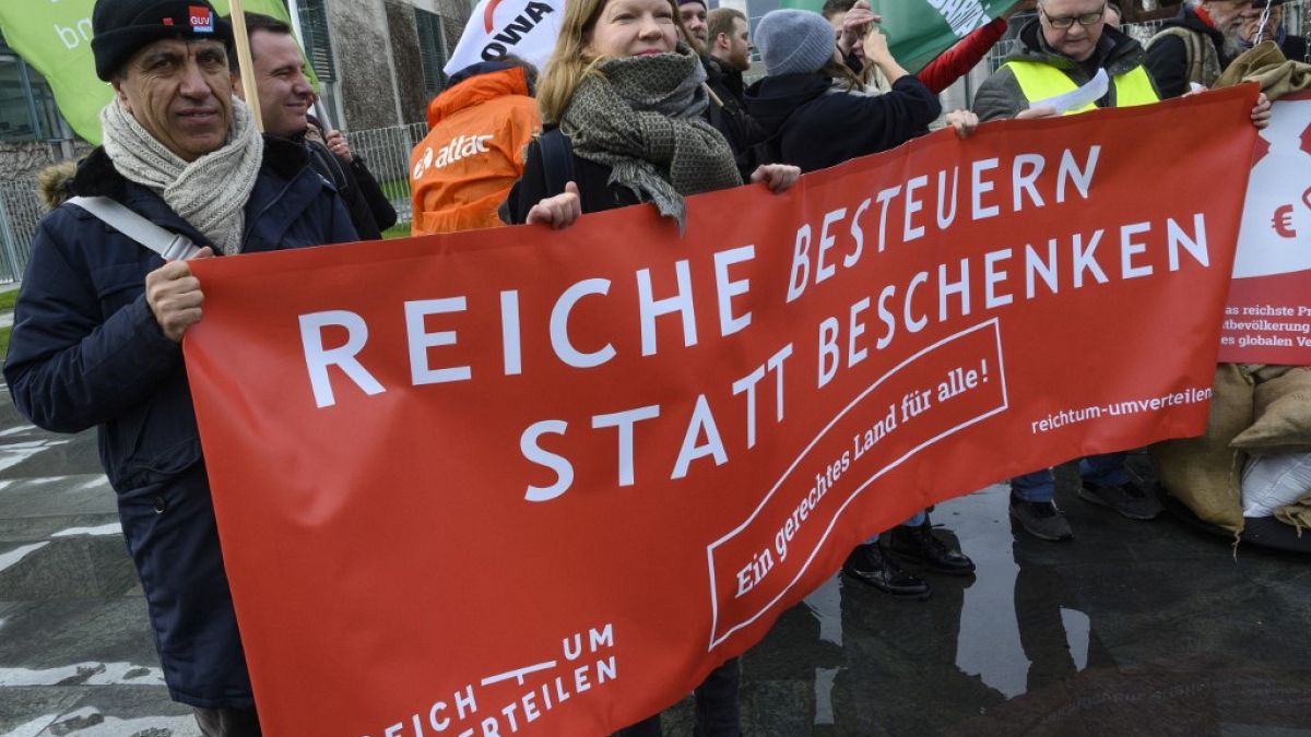 Almanya'da sosyal adalet protestosu (Arşiv)