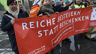 Almanya'da sosyal adalet protestosu (Arşiv)