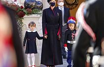 Im vergangenen Jahr hatte Prinzessin Charlene mit ihrem Mann und den Kindern an den Feierlichkeiten zum Nationalfeiertag Monacos teilgenommen.