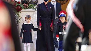 Im vergangenen Jahr hatte Prinzessin Charlene mit ihrem Mann und den Kindern an den Feierlichkeiten zum Nationalfeiertag Monacos teilgenommen.
