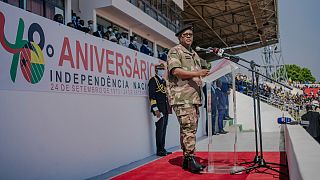 Presidente Umaro Sissoco Embaló discursa no Dia da Independência