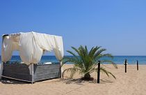 A spa-resort on the Black Sea in Bulgaria