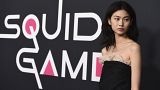 Model and actress Jung Hoyeon walks the red carpet after her starring role in hit show "Squid Game"