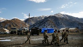 سربازان جمهوری آذربایجان در درگیری‌های سال گذشته قره‌باغ