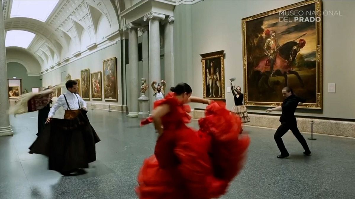 Celebrations of flamenco in the El Prado museum