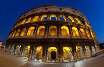 The Colosseum in Rome, Italy
