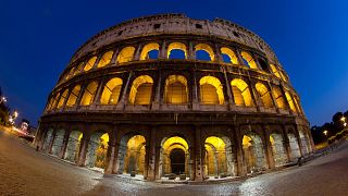 The Colosseum in Rome, Italy