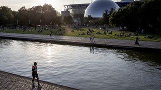 حديقة لافيليت في باريس. 2021/08/15