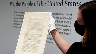 نسخه‌ای کمیاب از قانون اساسی ایالات متحده در حراجی ساتبیز به فروش رفت