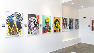 African icons radiate in Fred Ebami's pop art