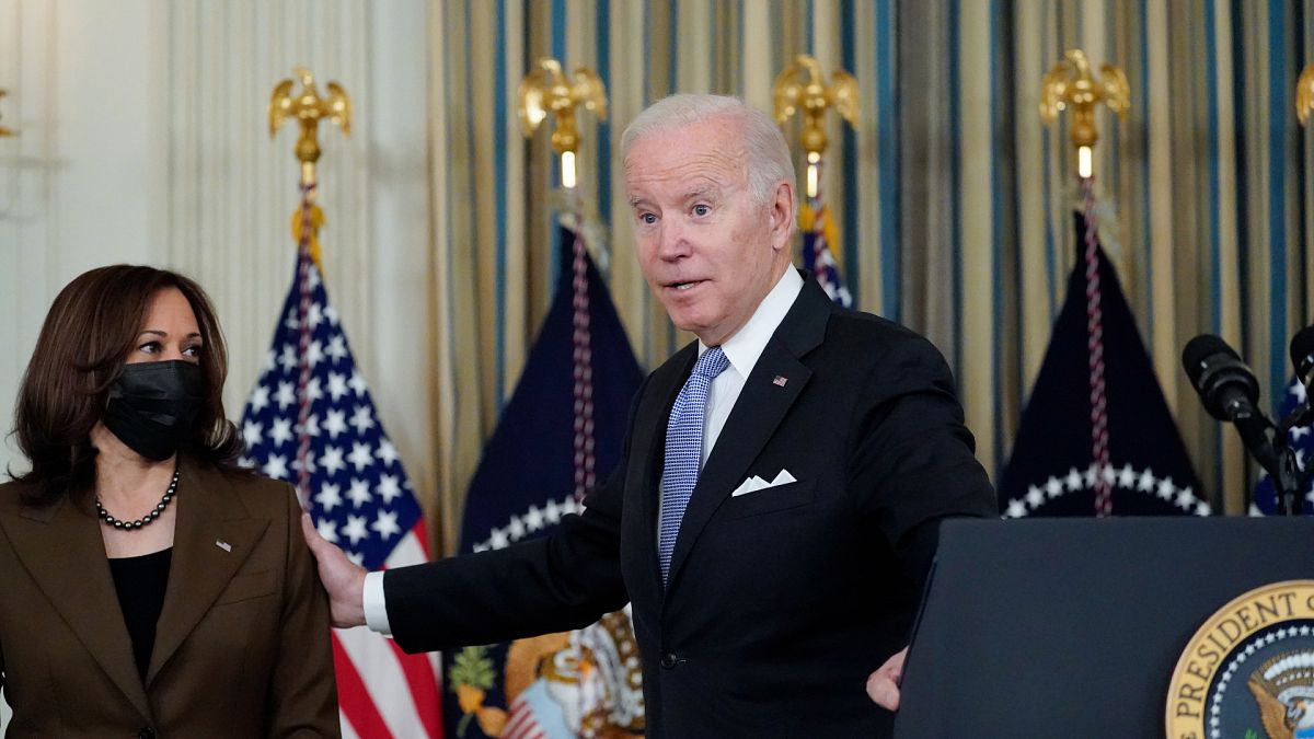 ABD Başkanı Joe Biden, Başkan Yardımcısı Kamala Harris
