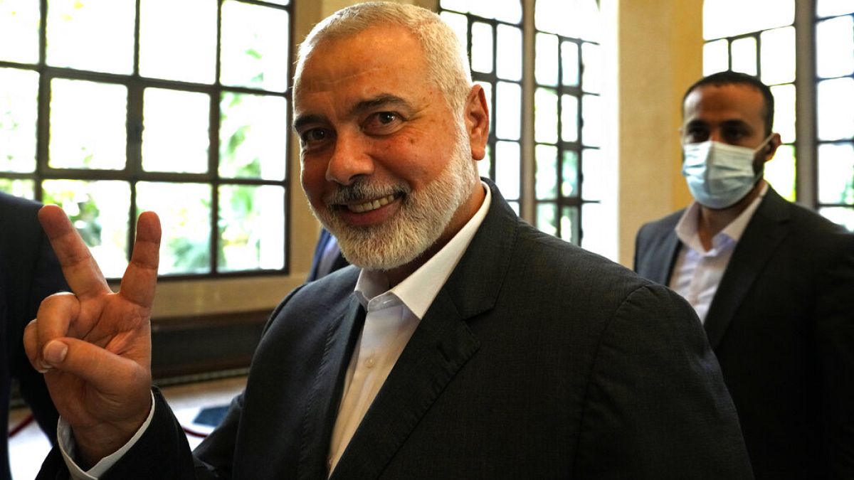 إسماعيل هنية، زعيم حركة حماس الفلسطينية