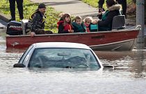 Volunteers came to the rescue of those stranded in British Columbia.