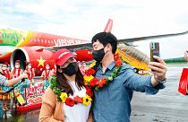 Vietnam welcomes first tourists since borders were closed due to COVID-19