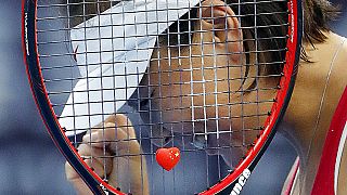 Imagen de archivo de la tenista china Peng Shuai, celebrando su victoria contra Venus Williams en el China Open de 2016