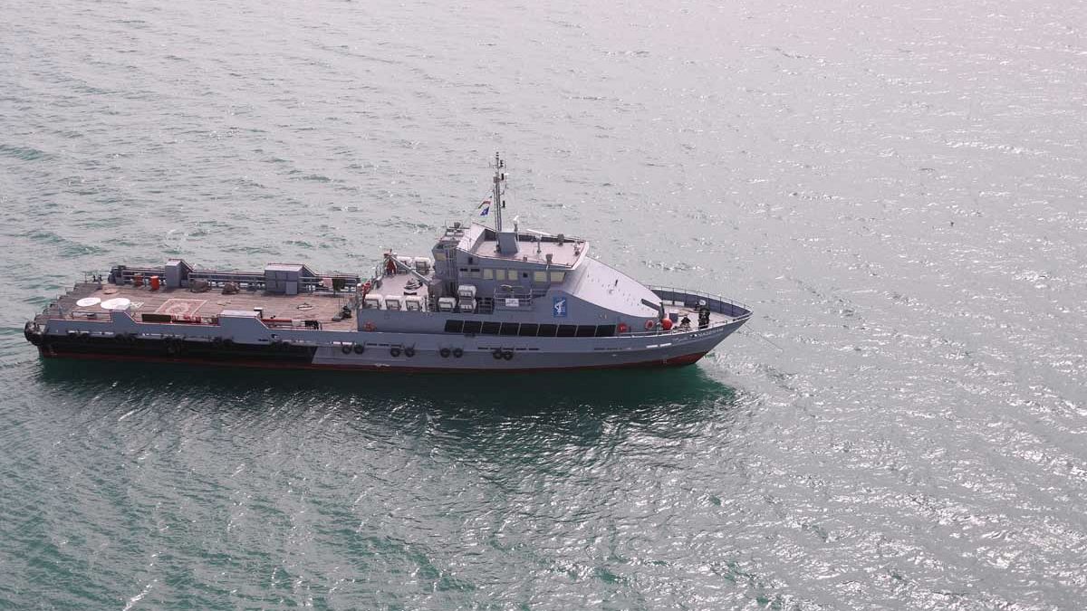 سفينة تابعة للحرس الثوري الإيراني 