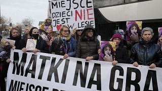 Demonstrators on Poland-Belarus border demand more help for migrants
