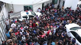 إنقاذ مهاجرين في المكسيك.