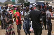 بازار محلی در هراره، پایتخت زیمباوه