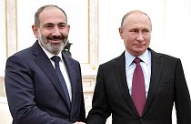 Rusya Devlet Başkanı Putin, Ermenistan Başbakanı Paşinyan