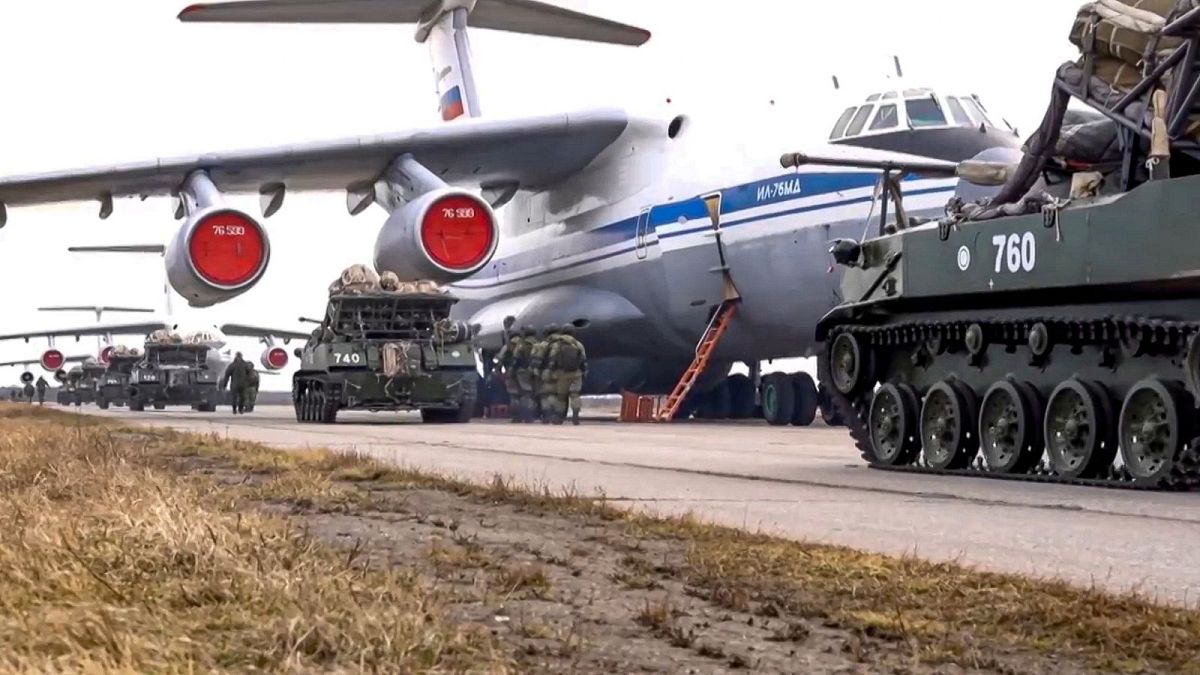 اعزام نیروها و تجهیزات روسیه برای برگزاری رزمایش در کریمه(آوریل ۲۰۲۱)