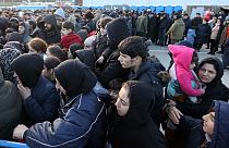 Migranti a Bruzgi, Bielorussia - 20.11.2021