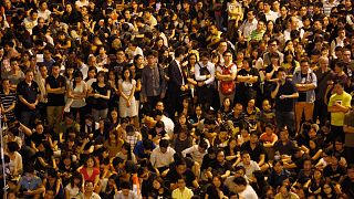Hong Kong'da demokrasi yanlısı gösteri (arşiv)