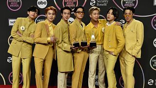 The South Korean 7-piece charmed the AMA's with two performances