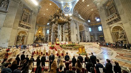 Pope urges young people to protect the environment.