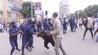 DR Congo police quash banned Kinshasa protest