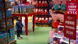 عروسک‌های انیمیشن پپاپیگ در چین