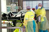 Um "doente covid" dos Países Baixos chega a um hospital e Bochum, na Alemanha
