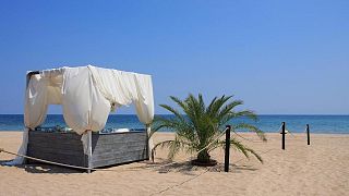 Un balneario en la costa del mar Negro, en Bulgaria