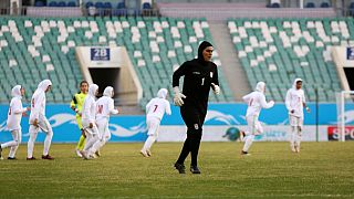 زهره کودایی دروازه‌بان تیم ملی فوتبال زنان ایران