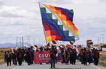 'Marcha por la patria' en Bolivia