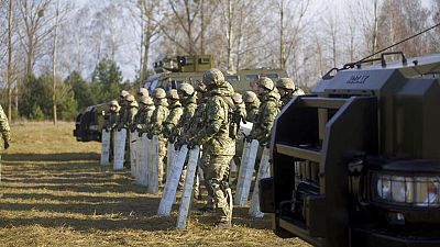 Ukrán védelmi művelet a belarusz határnál