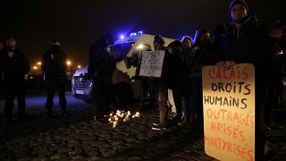 "Es macht mich wütend": Proteste gegen Migrationspolitik in Calais