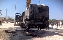 من هجوم استهدف الجيش المصري في 2013 في منطقة العريش بسيناء (أرشيف)