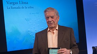 L'écrivain d'origine péruvienne Mario Vargas Llosa lors de la présentation d'un de ses ouvrages - Madrid (Espagne), le 28/02/2010